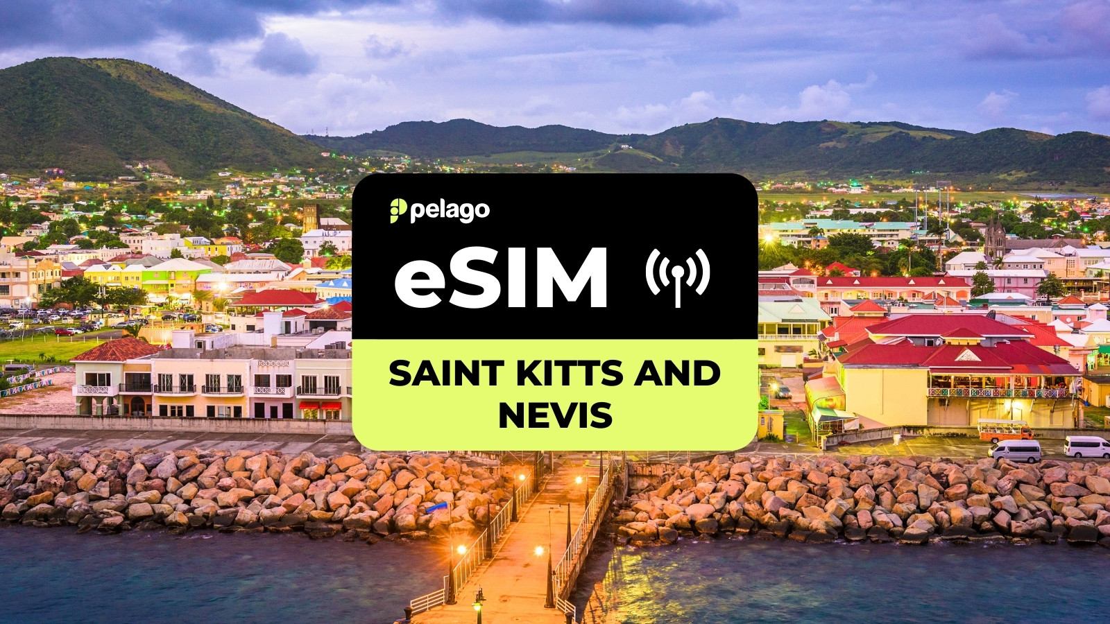Saint Kitts and Nevis eSIM by Pelago - Photo 1 of 4